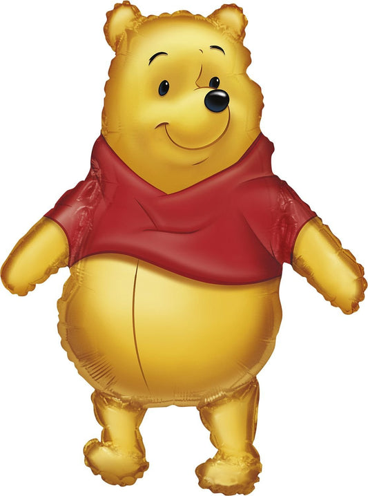 Helium Foil Balloon- 22" Winnie The Pooh Super Shape Balloon