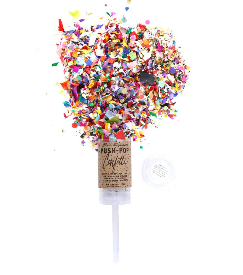 Push-Pop ConfettiTM Single Pop