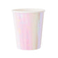 Iridescent Party Cups