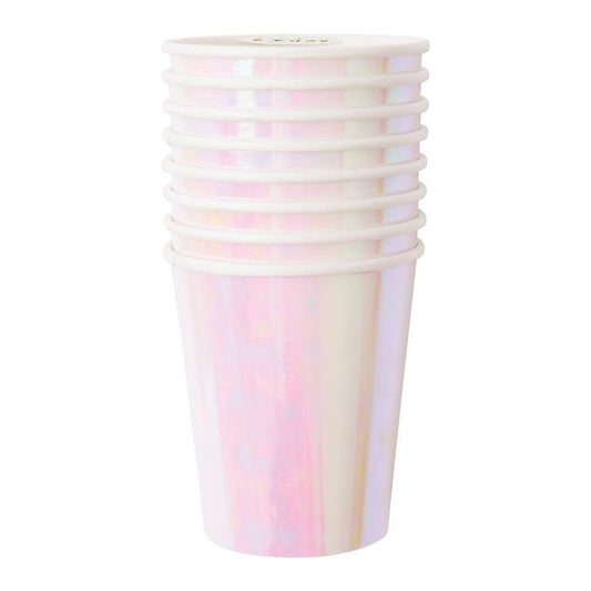 Iridescent Party Cups