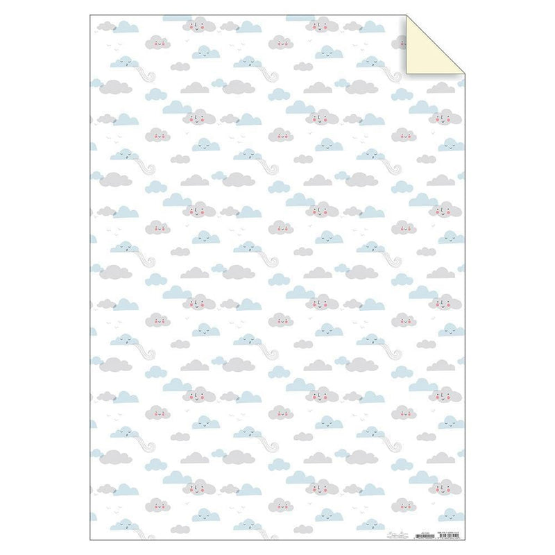 Waterlemon Kids - Clouds Sheet Wrap - Gift Wrap 