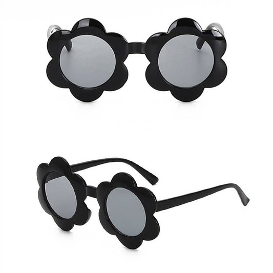 Kids Sunglasses- Sunflower BLACK
