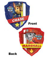 Helium Foil Balloon- 25" Paw Patrol 2-Sided Balloon