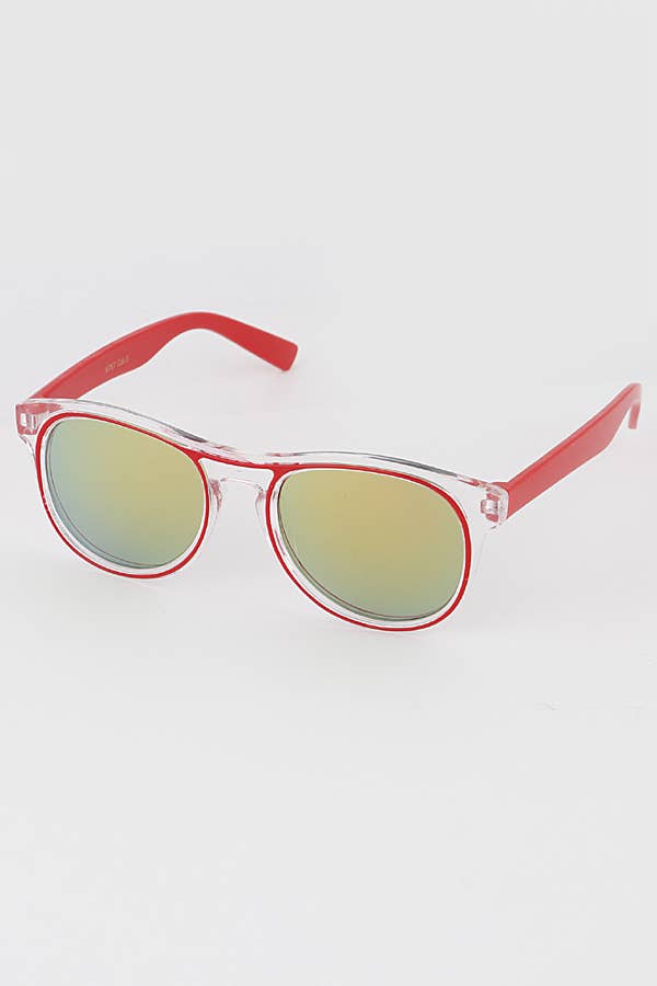 Kids Sunglasses- Neon Aviators
