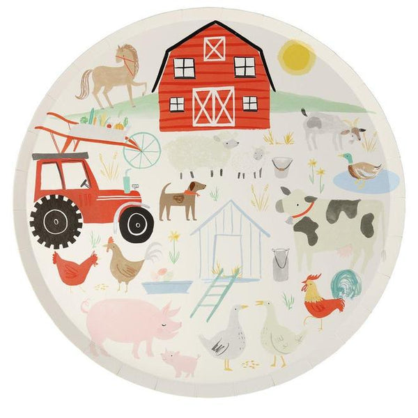 Meri Meri-On the Farm Large Plates