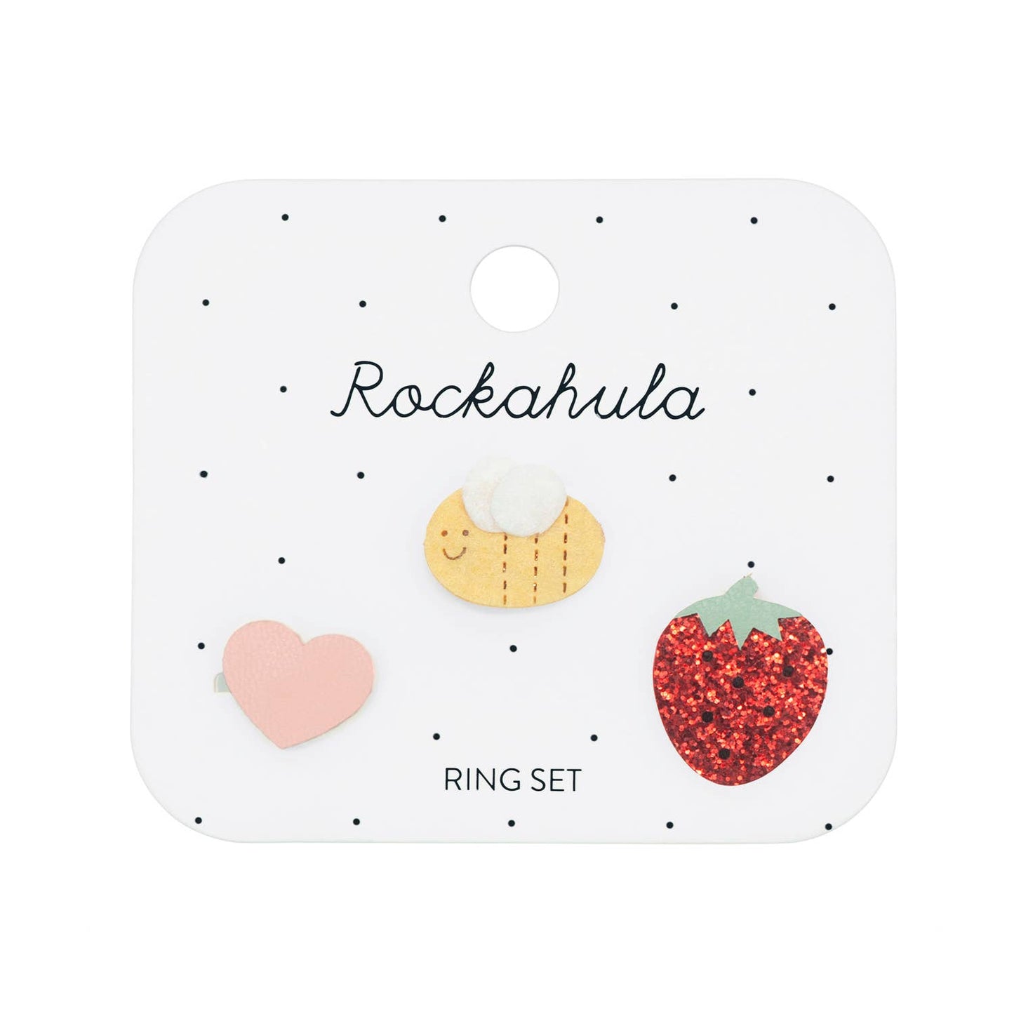 Strawberry Ring Set