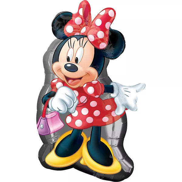 Helium Foil Balloon- 31" Minnie Mouse Full Body