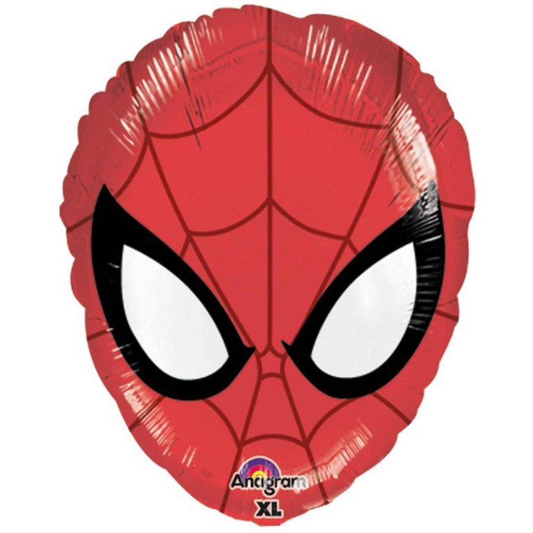 Helium Foil Balloon- 21" Spider Man Head