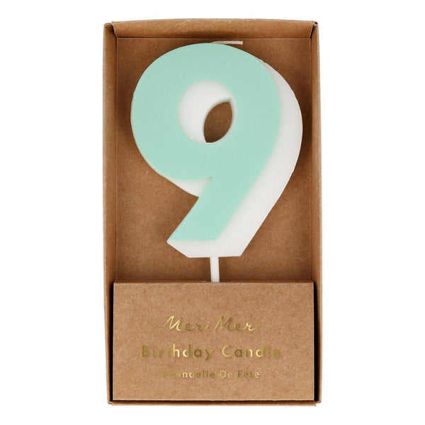 Number 9 - Birthday Candle