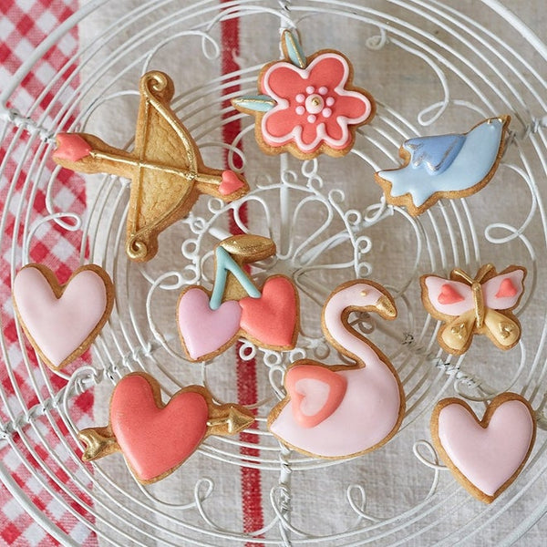 Valentine's Day mini cookies