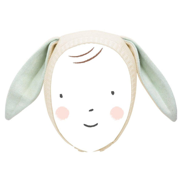 Meri Meri-Mint Bunny Baby Bonnet