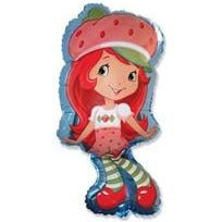 Helium Foil Balloon- 36" Strawberry Shortcake Full Body