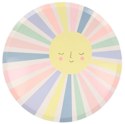 Meri Meri-Rainbow Sun Dinner Plates