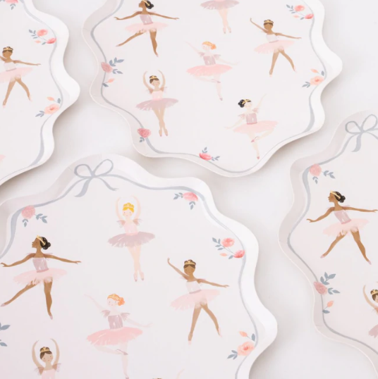 Meri Meri-Ballerina Plates