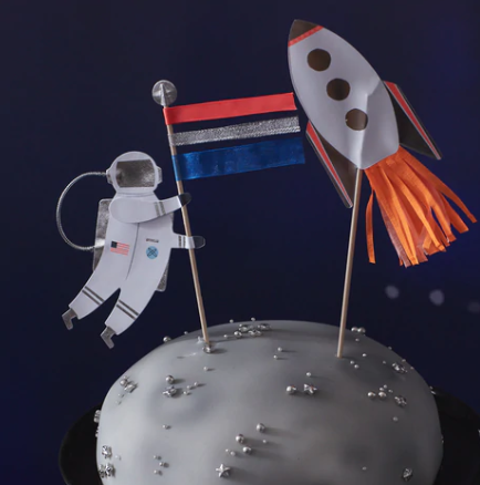 Space Cake Topper