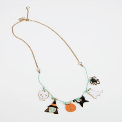 Halloween Enamel Necklace