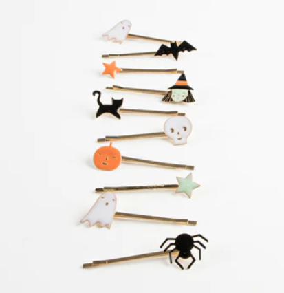 Enamel Halloween Hair Slides