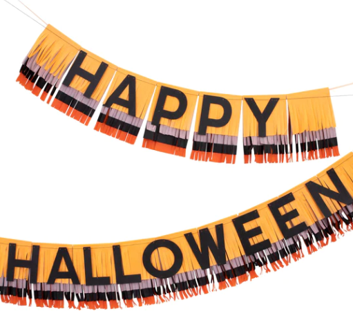 Meri Meri-Halloween Paper Fringe Garland