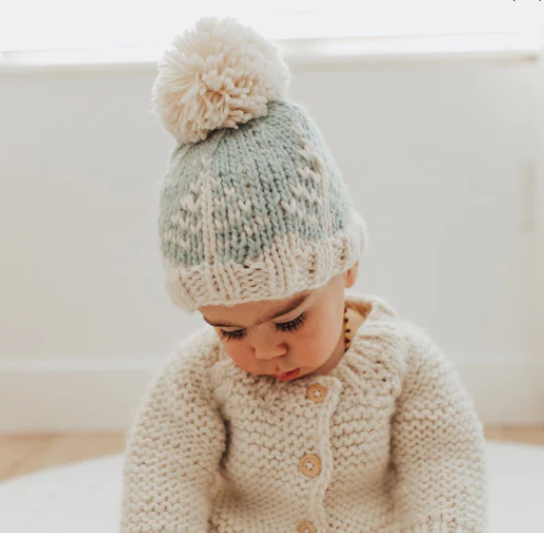 Winter Forest Knit Beanie Hat