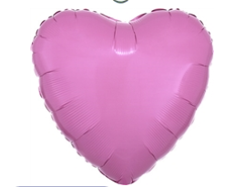 Helium Foil Balloon- 18" Pink Foil Heart