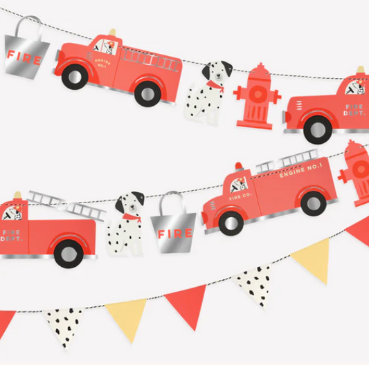 Meri Meri-Fire Truck Garland