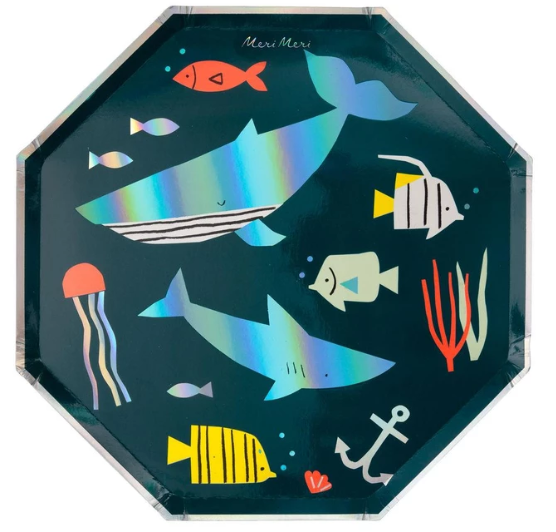 Meri Meri-Under The Sea- Large Plate