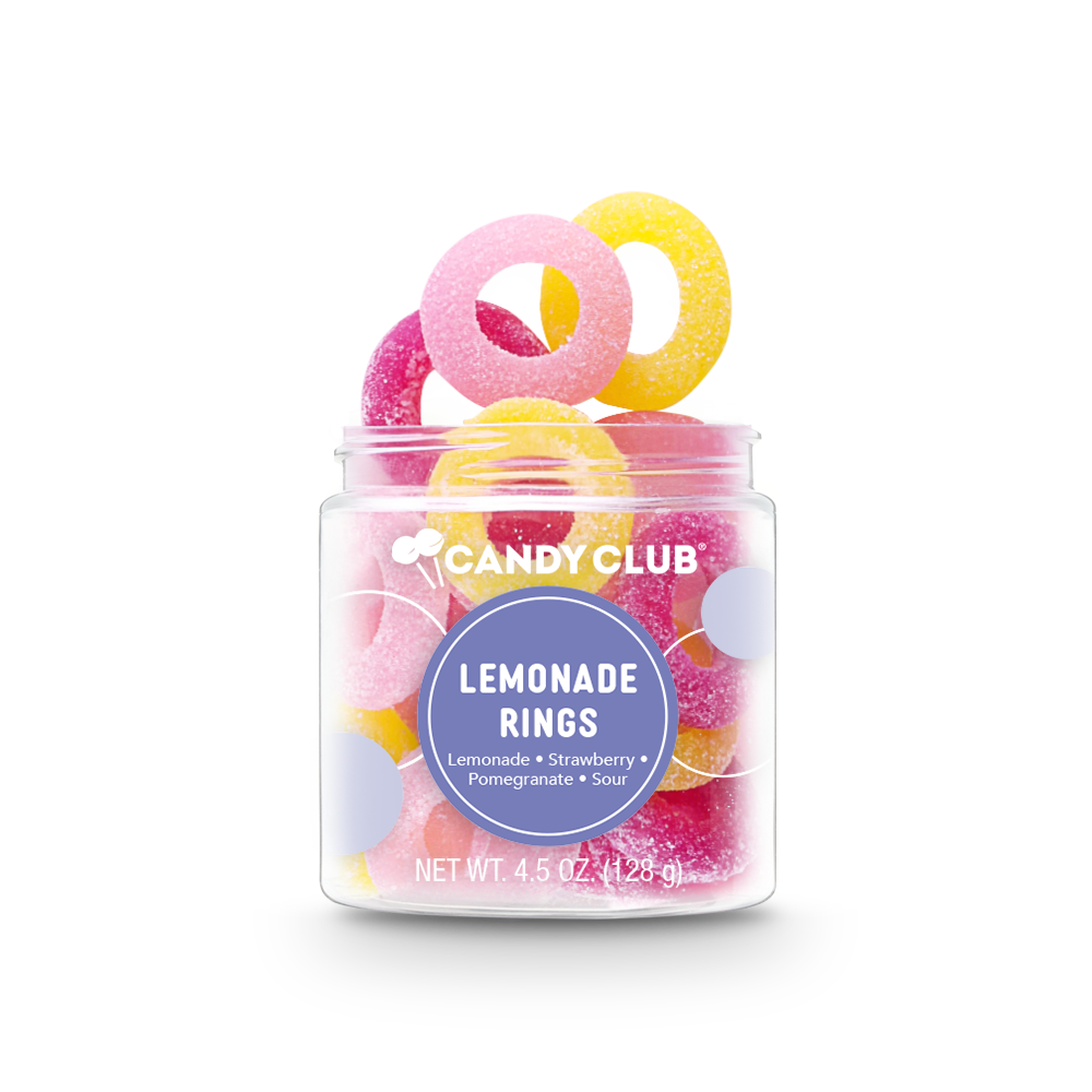 Gummy Candy Lemonade Rings