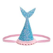 Mermaid Tail Crown- Blue