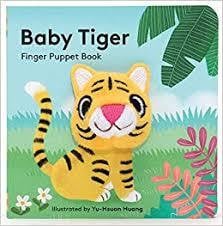 Waterlemon Kids - Baby Tiger Finger Book - Book 