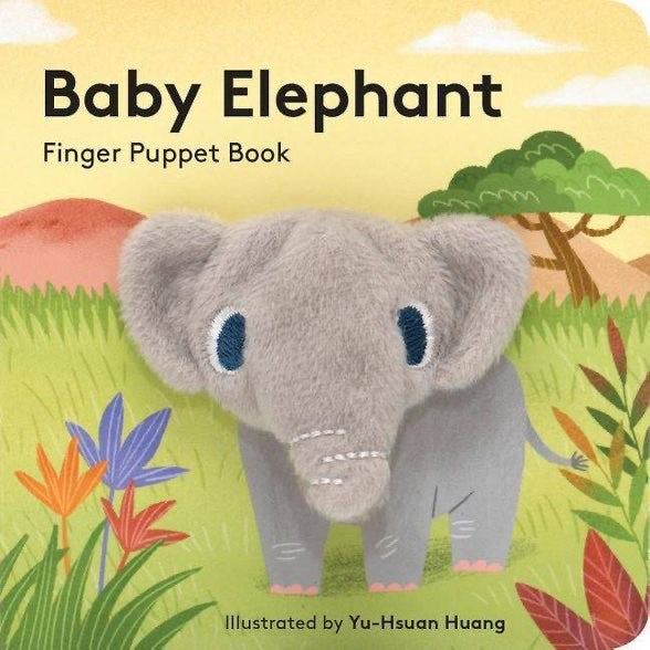 Baby Elephant Finger Book