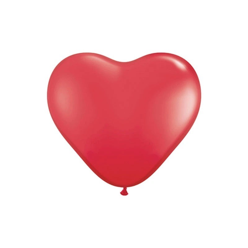 Helium Balloon Bar- 36" Jumbo Red Latex Heart