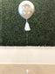 Helium Latex Balloon- 24" Gender Reveal Balloon with Confetti