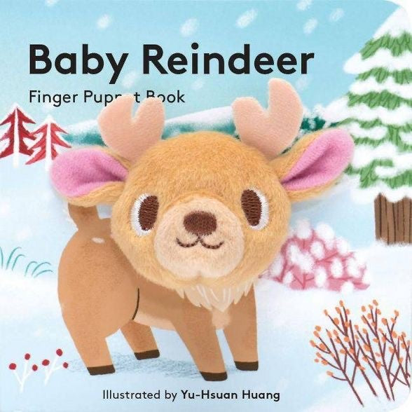 Baby Reindeer Finger Book