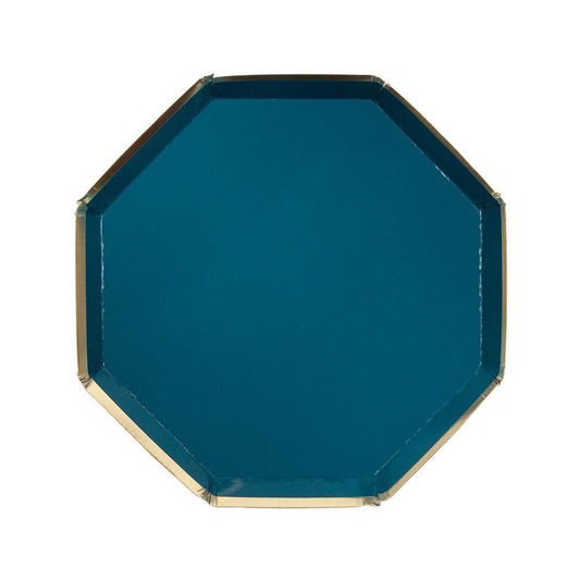 Meri Meri-Dark Teal Large Plate