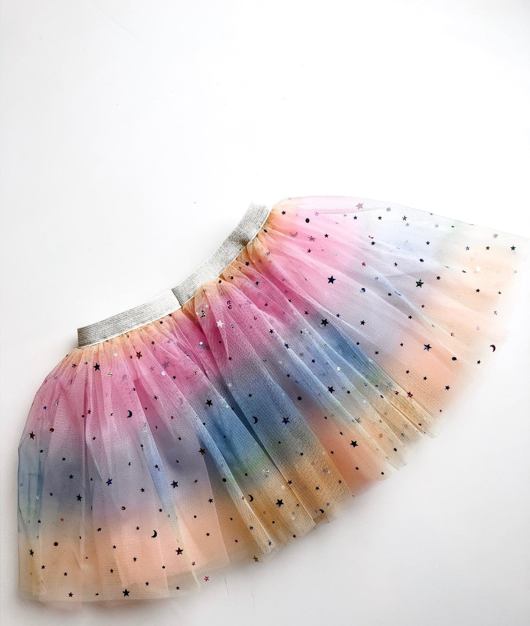 Rainbow star sequin tutu